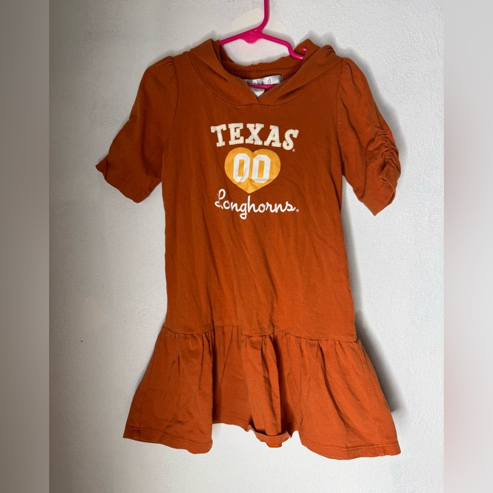Texas longhorns girls dress 4T